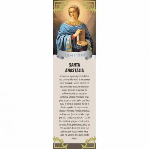 Marca página Santa Anastácia