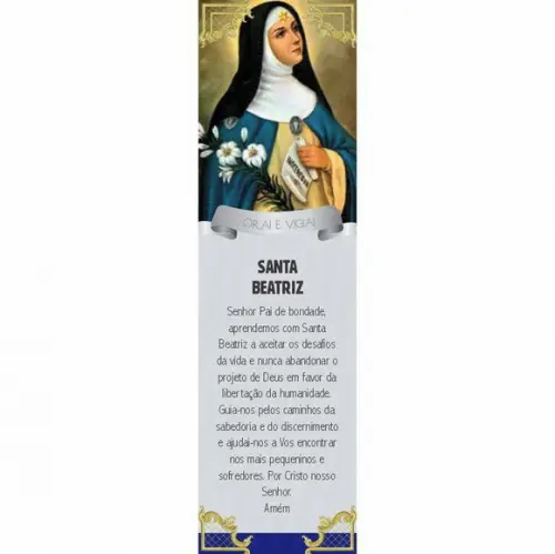 Marca página Santa Beatriz