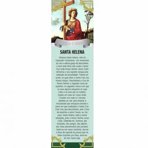 Marca página Santa Helena