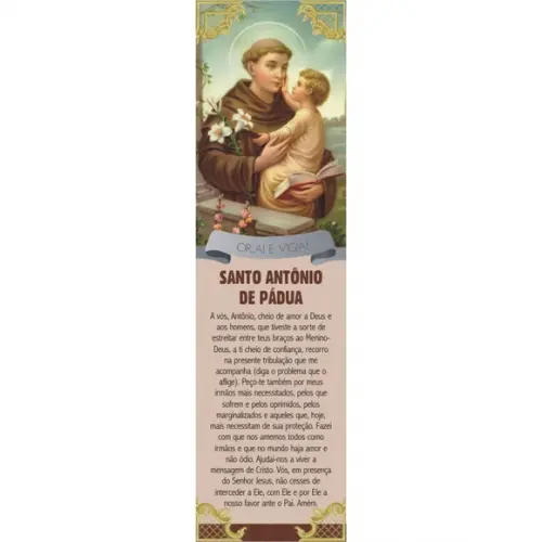 Marca página Santo Antônio de Pádua