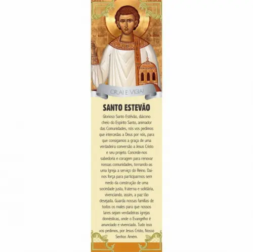 Marca página Santo Estevão