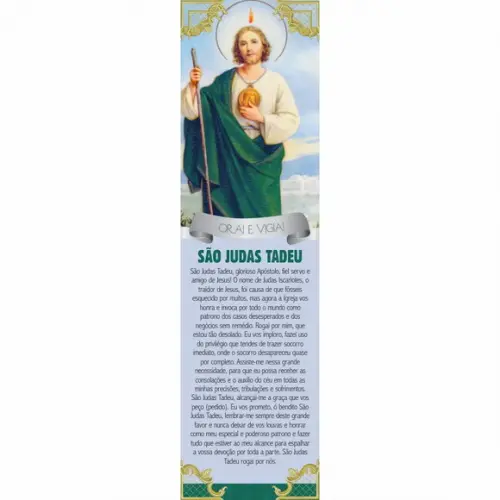 Marca página São Judas Tadeu