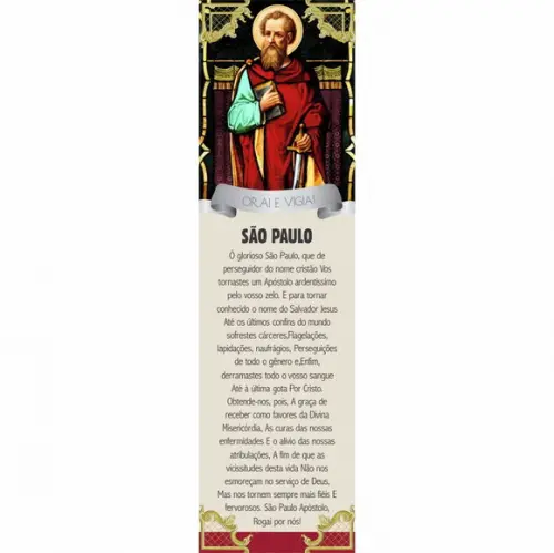 Marca página São Paulo