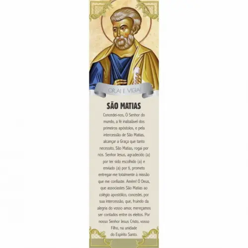 Marca página São Matias