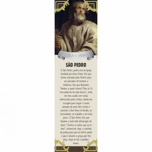 Marca página São Pedro