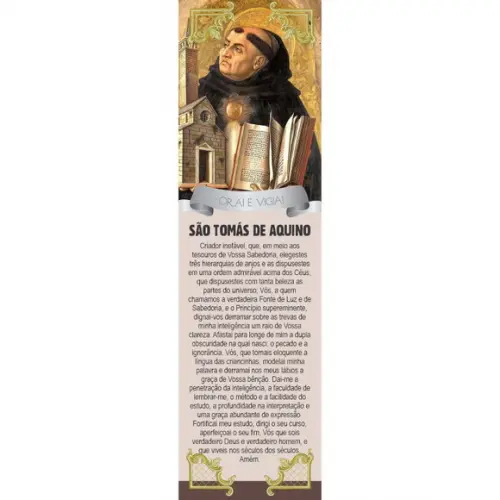 Marca Página São Tomás de Aquino