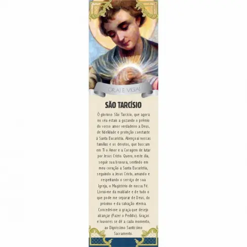 Marca página São Tarcísio