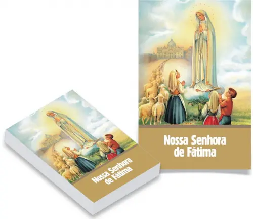 NOSSA SENHORA DE FÁTIMA - BLOCO DE ANOTAÇÕES