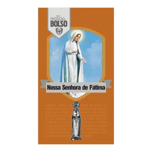 NOSSA SENHORA DE FÁTIMA | CARTÃO DE BOLSO + MINI IMAGEM