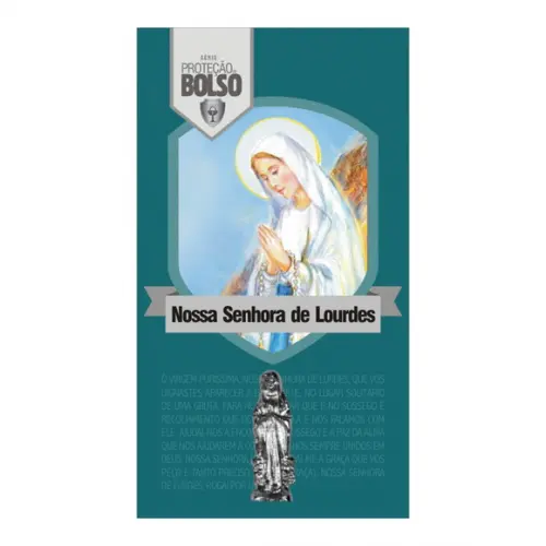NOSSA SENHORA DE LOURDES | CARTÃO DE BOLSO + MINI IMAGEM