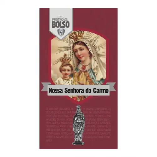 NOSSA SENHORA DO CARMO | CARTÃO DE BOLSO + MINI IMAGEM