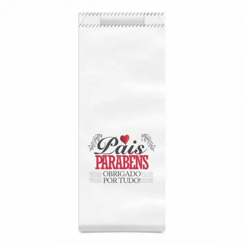 Pais - Saquinho Kraft Simples Personalizado