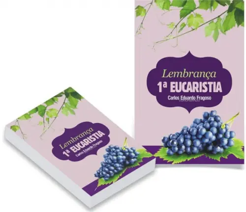 PRIMEIRA EUCARISTIA - BLOCO DE ANOTAÇÕES