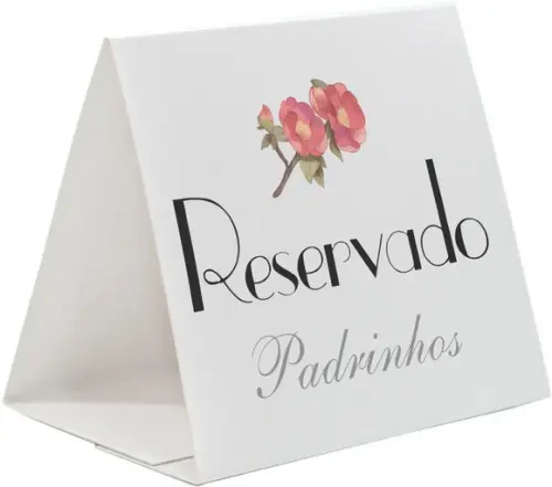 Prisma / Marcador de mesa personalizado