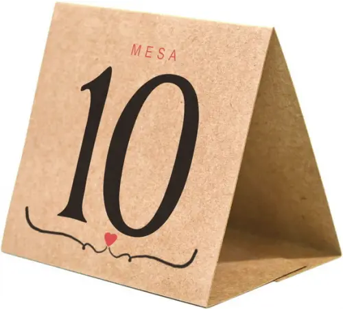 Prisma / Marcador de mesa personalizado