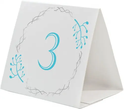 Prisma / Marcador de mesa personalizado