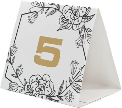 Prisma / Marcador de mesa personalizado