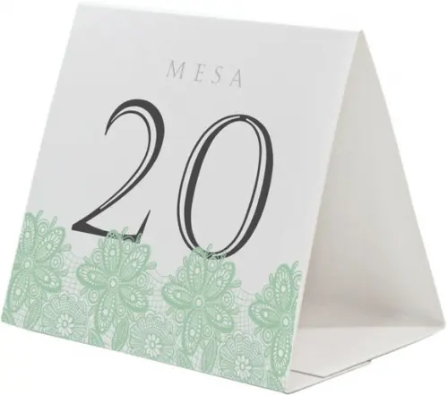 Prisma / Marcador de mesa personalizado