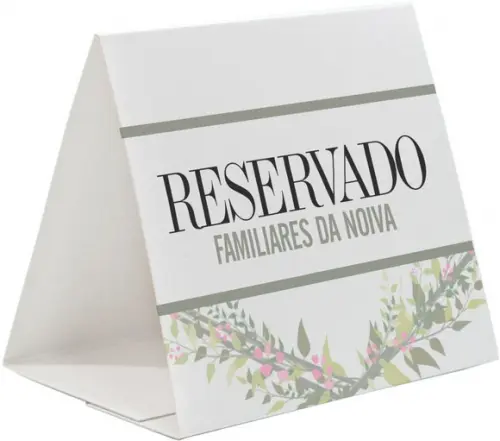 Prisma / Marcador de mesa personalizado