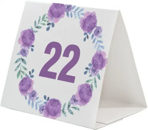 Prisma / Marcador de mesa personalizado