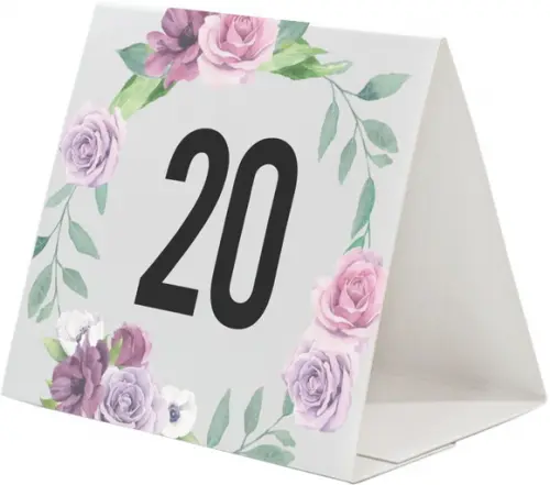 Prisma / Marcador de mesa personalizado