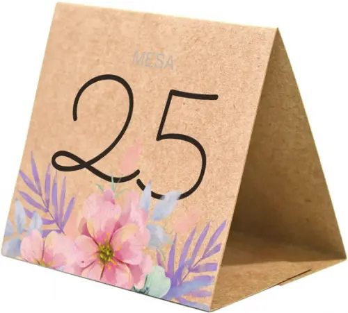 Prisma / Marcador de mesa personalizado