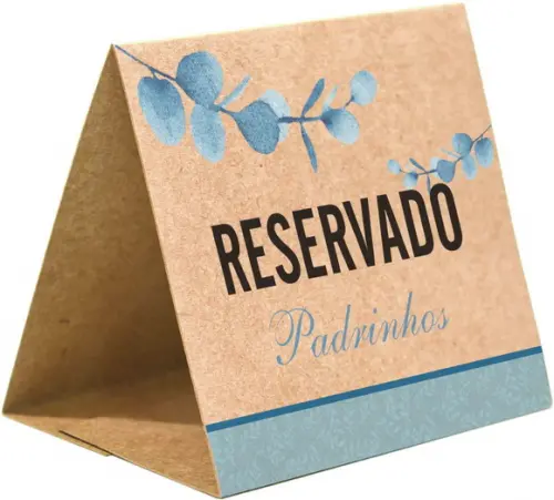 Prisma / Marcador de mesa personalizado