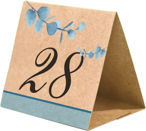 Prisma / Marcador de mesa personalizado