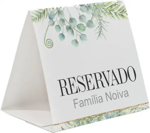 Prisma / Marcador de mesa personalizado