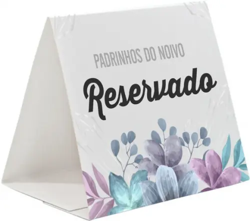 Prisma / Marcador de mesa personalizado