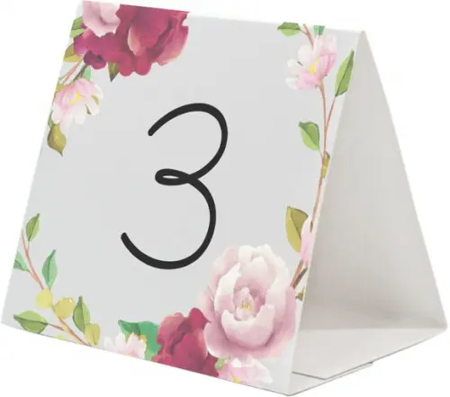 Prisma / Marcador de mesa personalizado
