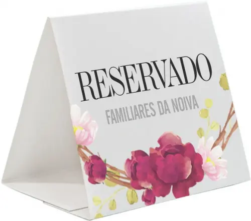 Prisma / Marcador de mesa personalizado