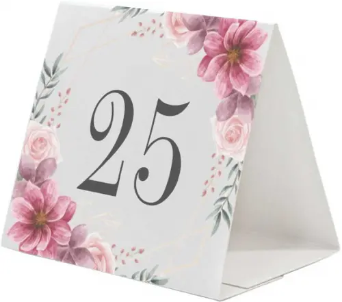Prisma / Marcador de mesa personalizado