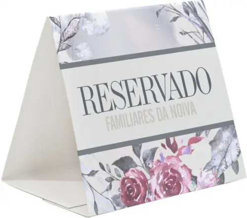 Prisma / Marcador de mesa personalizado