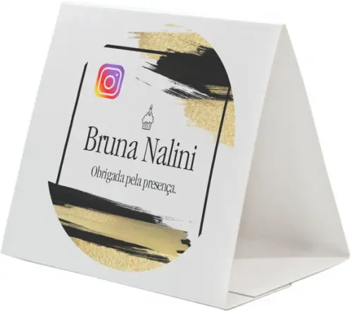 Prisma / Marcador de mesa personalizado festas
