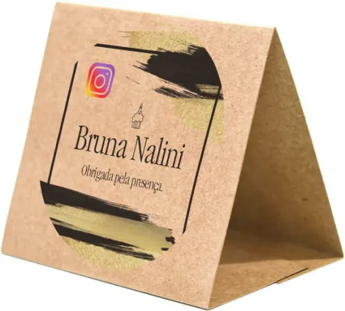 Prisma / Marcador de mesa personalizado festas