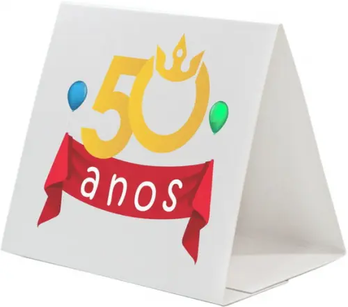 Prisma / Marcador de mesa personalizado festas