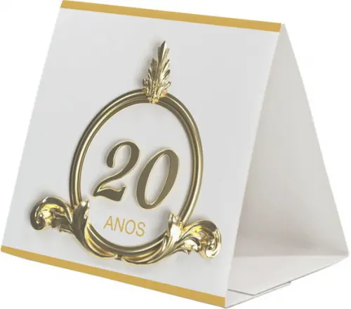 Prisma / Marcador de mesa personalizado festas
