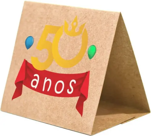Prisma / Marcador de mesa personalizado festas