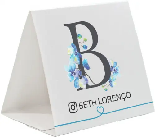Prisma / Marcador de mesa personalizado festas