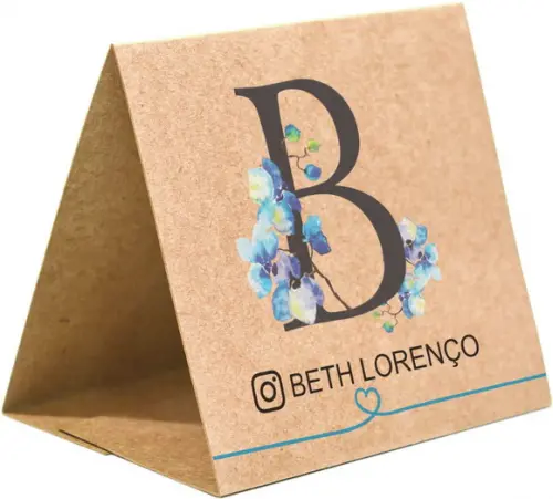 Prisma / Marcador de mesa personalizado festas