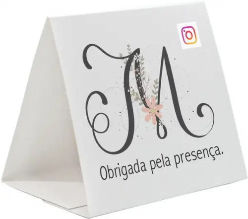 Prisma / Marcador de mesa personalizado festas