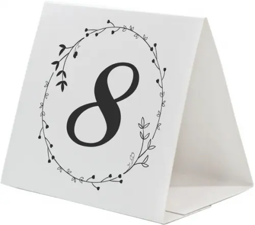 Prisma / Marcador de mesa personalizado festas