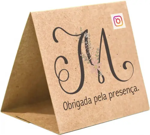 Prisma / Marcador de mesa personalizado festas