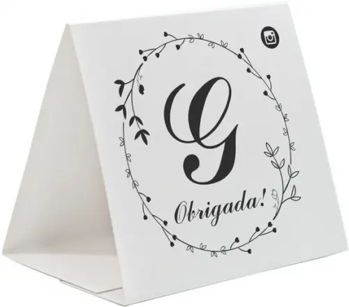 Prisma / Marcador de mesa personalizado festas