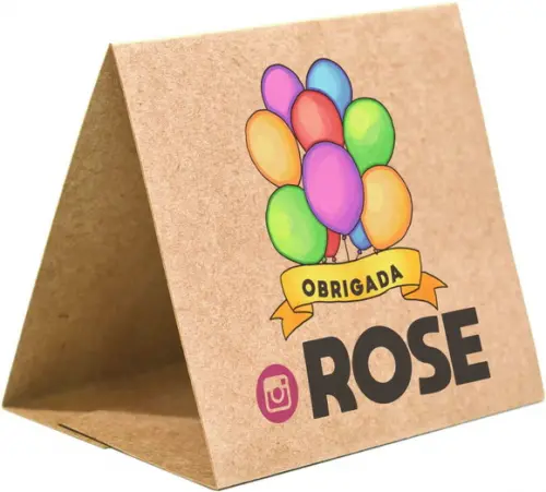 Prisma / Marcador de mesa personalizado festas