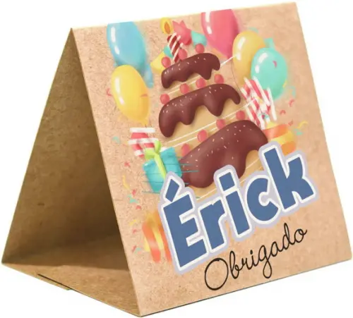 Prisma / Marcador de mesa personalizado festas