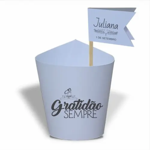 Rótulo mini suculenta + tag bandeirinha + palito. Frases