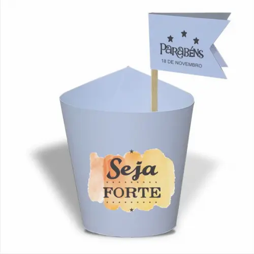 Rótulo mini suculenta + tag bandeirinha + palito. Frases