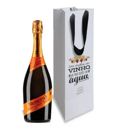 Sacola Garrafa Personalizada. Mod013.